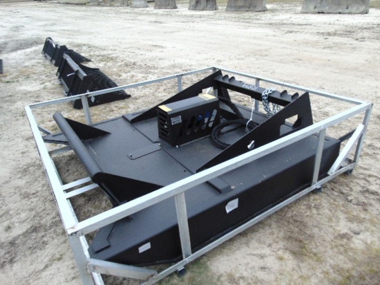 68'' skid steer bush hog