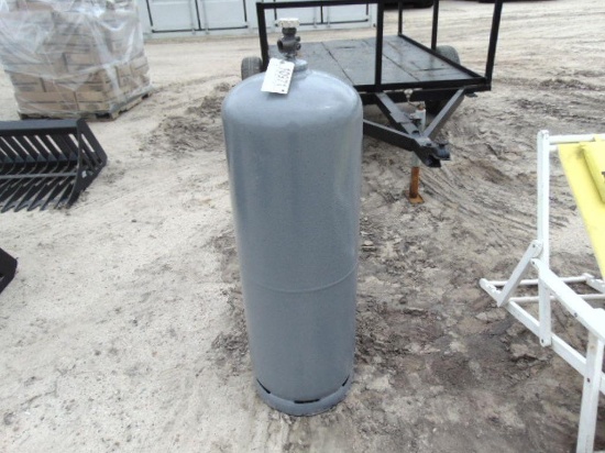 Propane tank, Home made single axle trailer ***NO TITLE***
