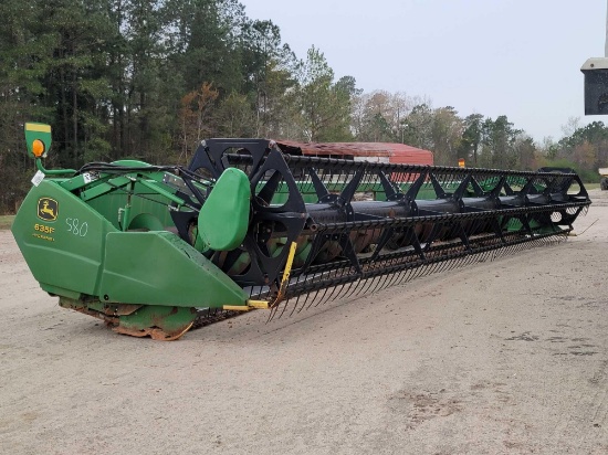 John Deere 635F Hydraflex Grain head