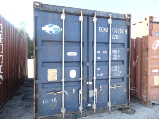 20' Sea Container S/N: ECMU1377824
