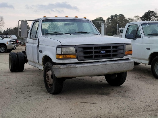 FORD F350 VIN:1FDKF37H9RNA74873 Cab & Chassis, 5.8L engine, A/T