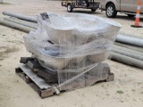 pallet of warehouse lights