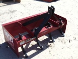 4' 3pt hitch box blade
