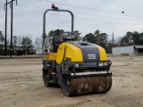 Dynapac CC1200 Tandom roller, 2 post rops, 48'' Tandom smooth drums, kubota 3 cylinder diesel S/N: