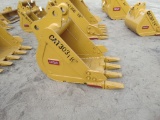New Teran 18'' bucket for CAT 303 with side cutters,reinforcement plates and 4HD TipsPIN40x260MM