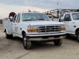 1997 FORD F350 XL S/A Utility Truck, A/T, 7.3L V8 Diesel Engine, Crew Cab 4door, 2wd, Spring Susp.,