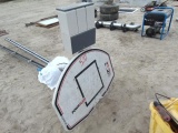 Candy machine basketball back board