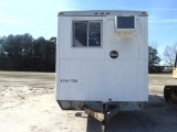 wells cargo single axle office trailer 8'x24' sn 1WE200L163047351