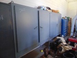 4 Door Steel Cabinet w/ Misc Merchandise