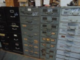 2 Filing Cabinets w/ Cut-off Wheels and Blades