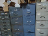 3 Filing Cabinets w/ Sanding Wheels