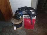 Car Buffers, Safety Harness, Roll of Wire