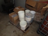 Pallet of Buckets and Lights