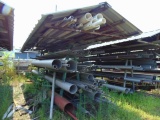 Pipe Rack w/ Stainless Steel Pipe and PVC