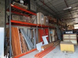 8 Section Orange Warehouse Rack 3 Levels