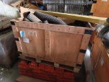 Wooden Storage Box w/ Corrugated Pipe