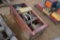 Wood Box w/Misc Items & Drop Cord