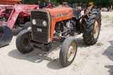 MASSEY FERGUSON 240 Farm Tractor, 2wd, power steering, rear lift arms, draw