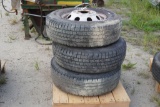 Pallet of 3 Tires