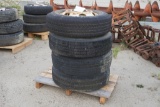 Pallet of 4 Tires