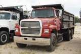 FORD L8000 Dump Truck, 7.8L Ford Diesel, RT6613 Road Ranger Trans
