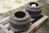 2 Brake Drums