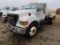 2006 FORD F650 Water Truck, diesel, A/T, P.T.O, 2000gallon water tank 3FRNF