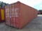 40ft Container low top, 67200lbs max gross capacity S/N: SEAU8108720