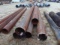 (5) 14inch x 21ft metal pipe
