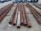 (6) 6inch round metal pipe