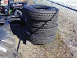 4- Goodyear G287MSA 11.00R20 Tires