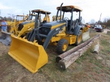 JOHN DEERE 310J Backhoe Loader, 2466hrs, 4x4, 84inch front GP bucket, orops