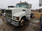 2002 MACK CH613 Day Cab Truck Tractor, T/A, Mack E7 engine, wetline, 183inc