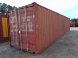 40ft Container low top, 67200lbs max gross capacity S/N: SEAU8108720