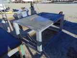 43inch x 63inch metal table