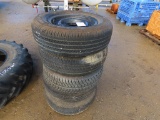 (5) Goodyear 215/70R15 tires & rims
