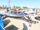 1990 GLASSPORT BASS SCALPER Bass Boat,17ft, 150hp Force engine, trolling mo