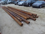 12 6inch round metal pipe