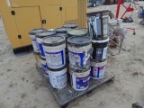 pallet of roof coating