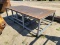 4ft x 8ft x 30inch Metal Work Table