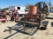 Agri Metal Straw Blower on Single Axle Trailer, powered by Kohler 18hp *No