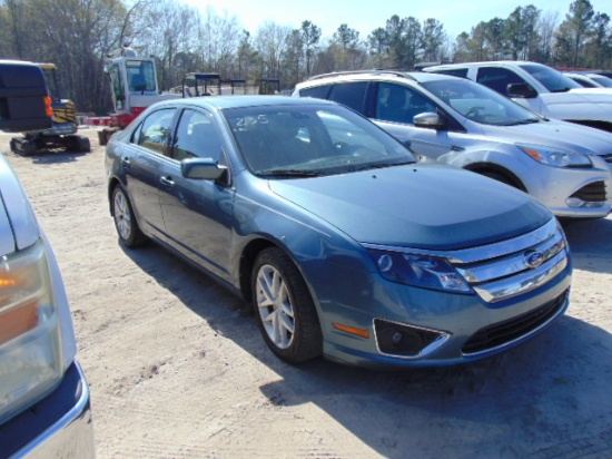 2012 FORD FUSION SEL 4door Compact Car, 2.5L engine, A/T, Power Windows, Po