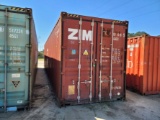 Zim 40ft Sea Container High Cub 9ft 6inch ZCU8710185