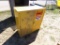 Justrite safety cabinet