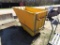 Big industrial plastic material hand cart