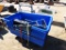 Industrial rubber container w/wheels