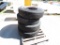 (4) 9.00R20 rims & tires