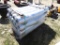 Pallet of rolls of clear plastic