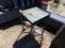 24inch x 24inch x 30inch metal table w/wheels