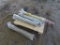 (4) 45x300mm excavator bucket pins
